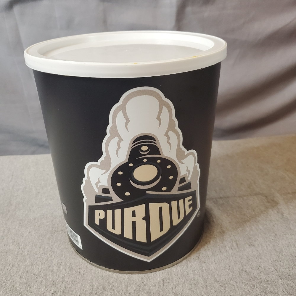 Purdue Boilermakers Popcorn Tin